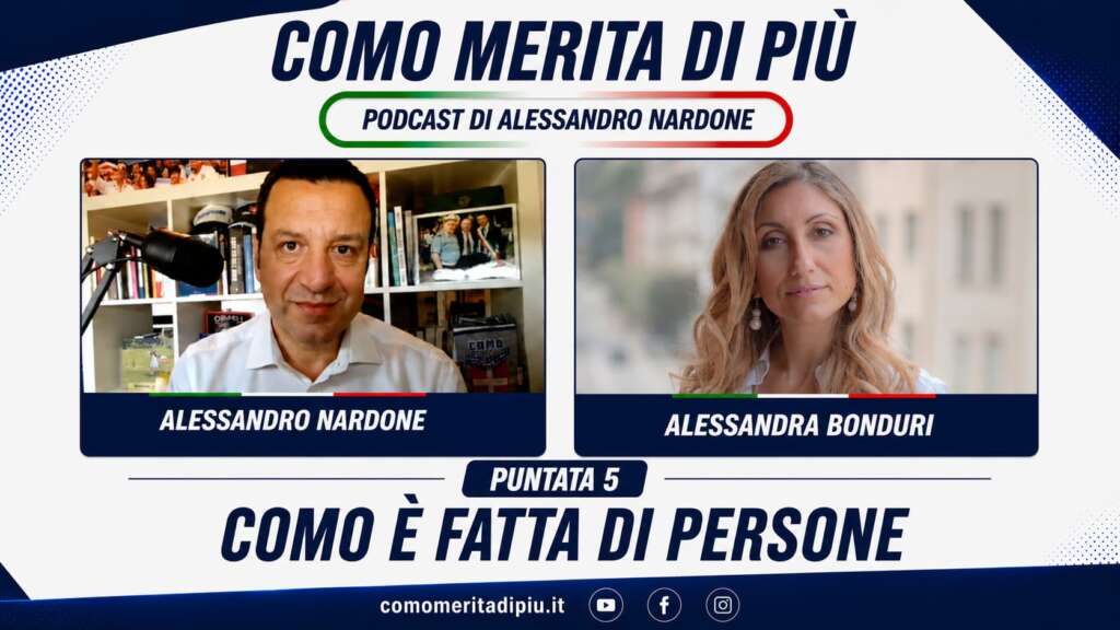 Alessandro Nardone con Alessandra Bonduri, puntata 5 di Como merita di più